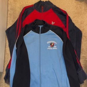 Men’s size large jacket bundle. American Eagle and Aero